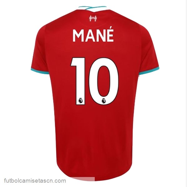 Camiseta Liverpool NO.10 Mane 1ª 2020/21 Rojo